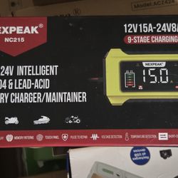 NEXPEAK NC215 Battery Charger/Maintainer