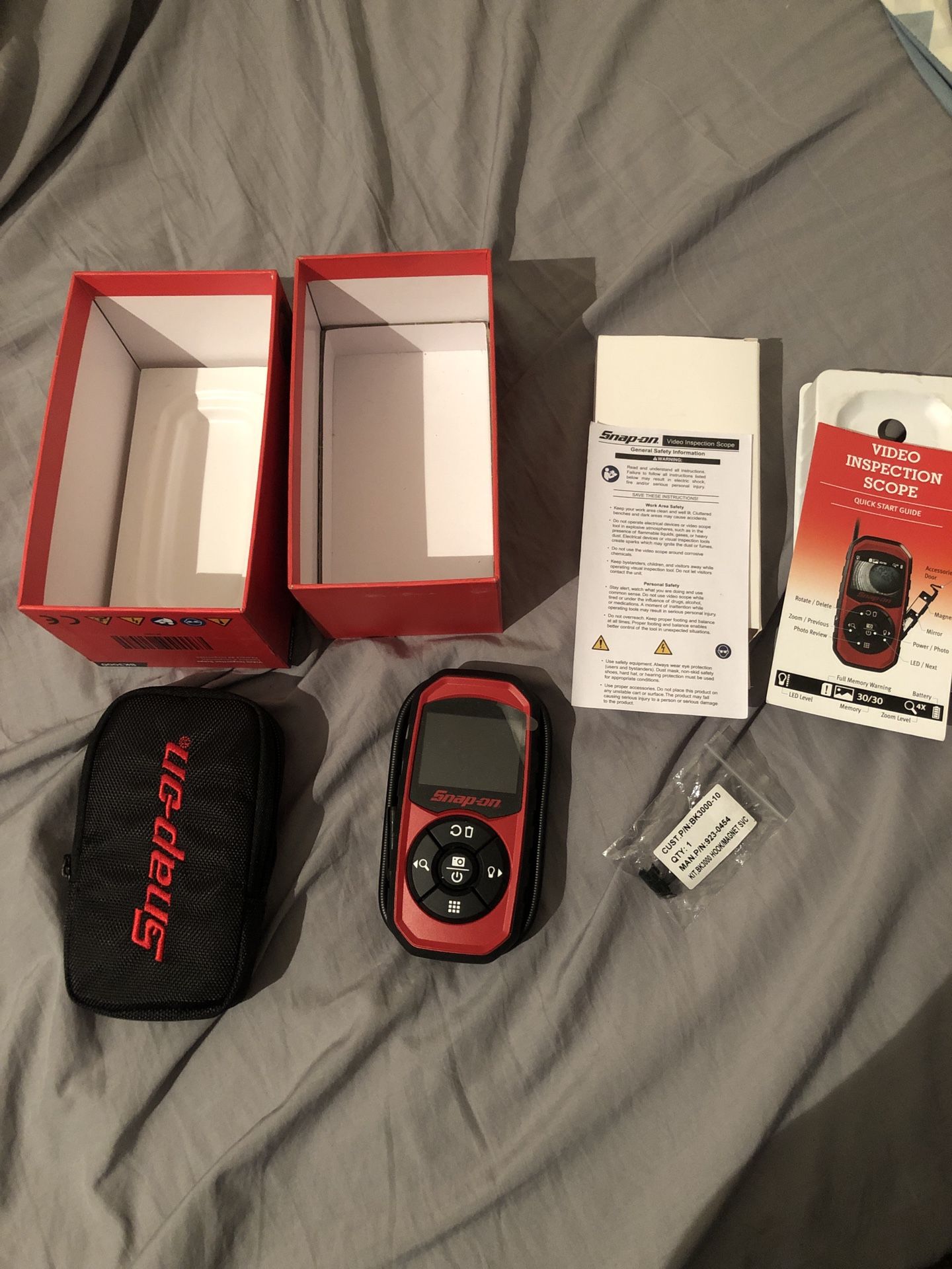 Snap-on bore cam/video