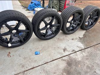 Set of 20s Noir Elite new wheels fits on BMWS 5x120