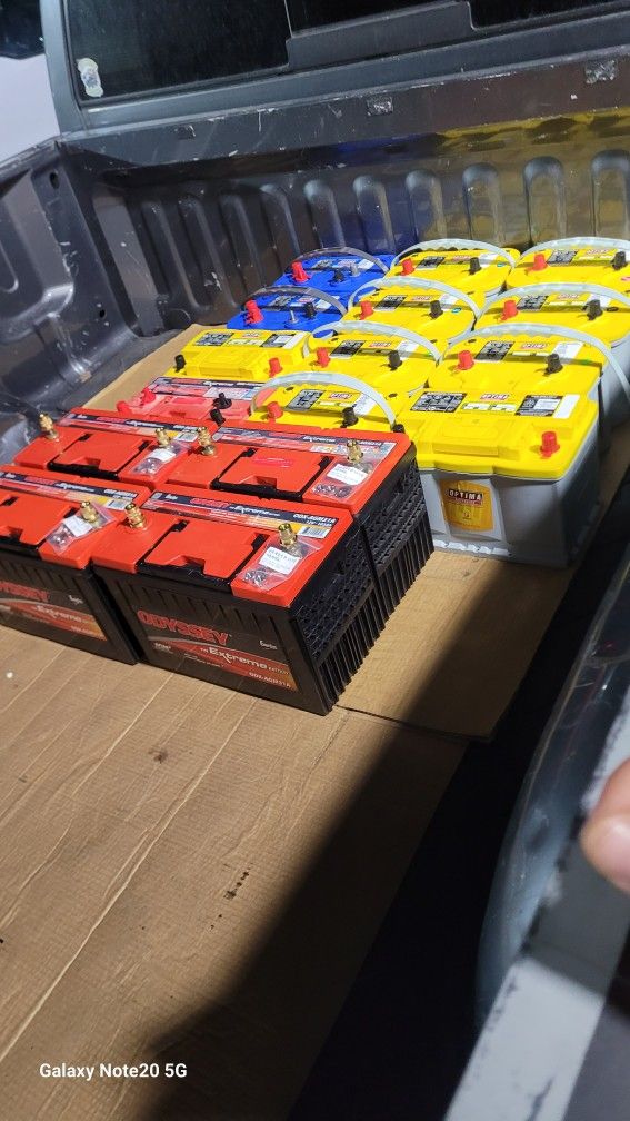 Odyssey Extreme 31 $245 Odyssey Extreme 24 Marine $195 OPTIMA Batteries OPT8014-045 8014-045 D34/78 YellowTop Dual Purpose car truck Battery
