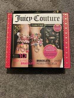 Juicy Couture Make Your Own Bracelets Kit – Pink & Precious (10 Bracelets)