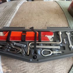 E39 Trunk tool Kit With Hazard Sign
