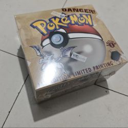 1999 Pokemon 1st Edition Fossil Booster Box 