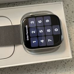Apple Watch Series 7 [GPS + Cellular 45mm]Smart watch w/ Graphite Stainless Steel Case with Graphite Milanese Loop. Fitness Tracker, Blood Oxygen & E