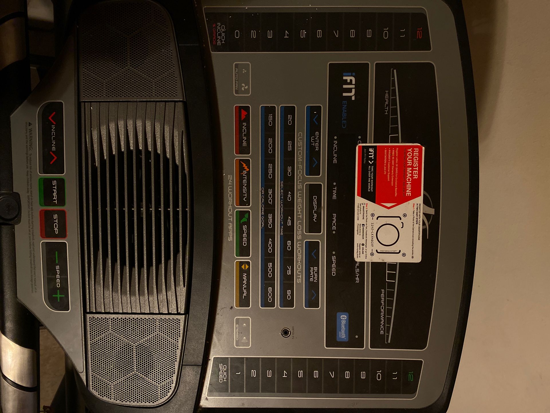 Nordictrack treadmill