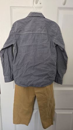 Nautica button down boy's shirt and pants
