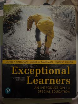 Exceptional Learners: An Introduction to Special Education (14th Edition)