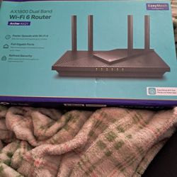 Ax1800 Dual Band Wifi 6 Router