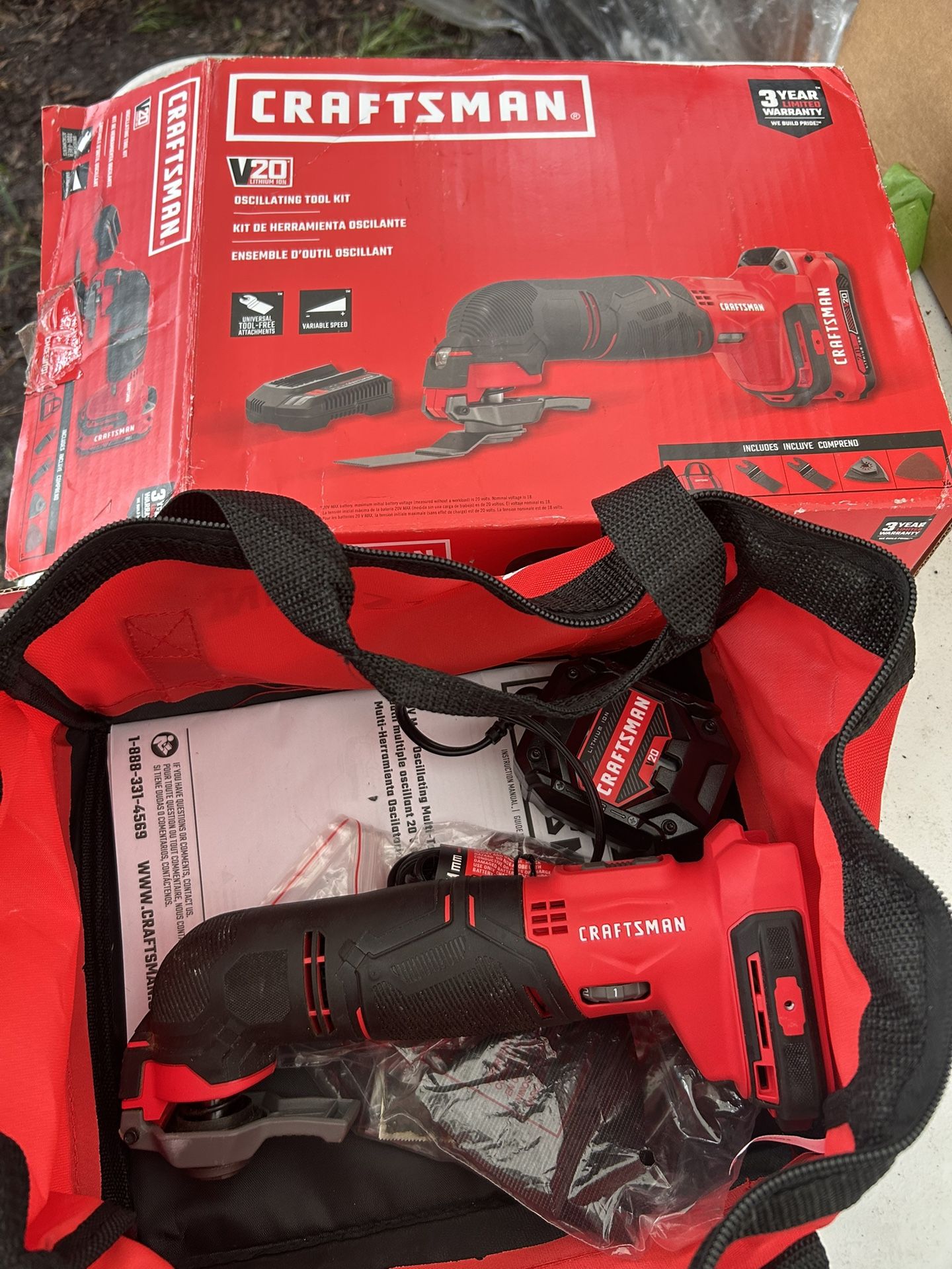 Craftsman Oscillating Tool Kit