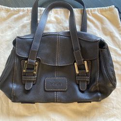 Loewe Brown Leather Shoulder Bag