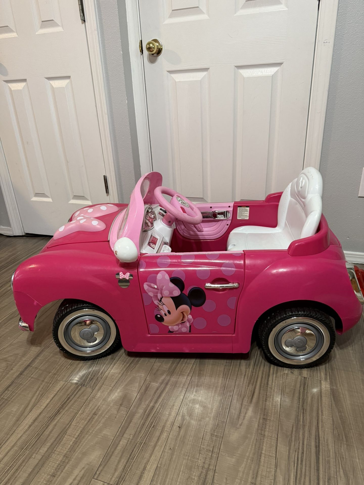 Toddler Pink Car