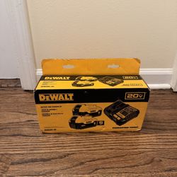 20V MAX Lithium-Ion Battery Starter Kit with 5.0 Ah Batteries (2-Pack) and Charger