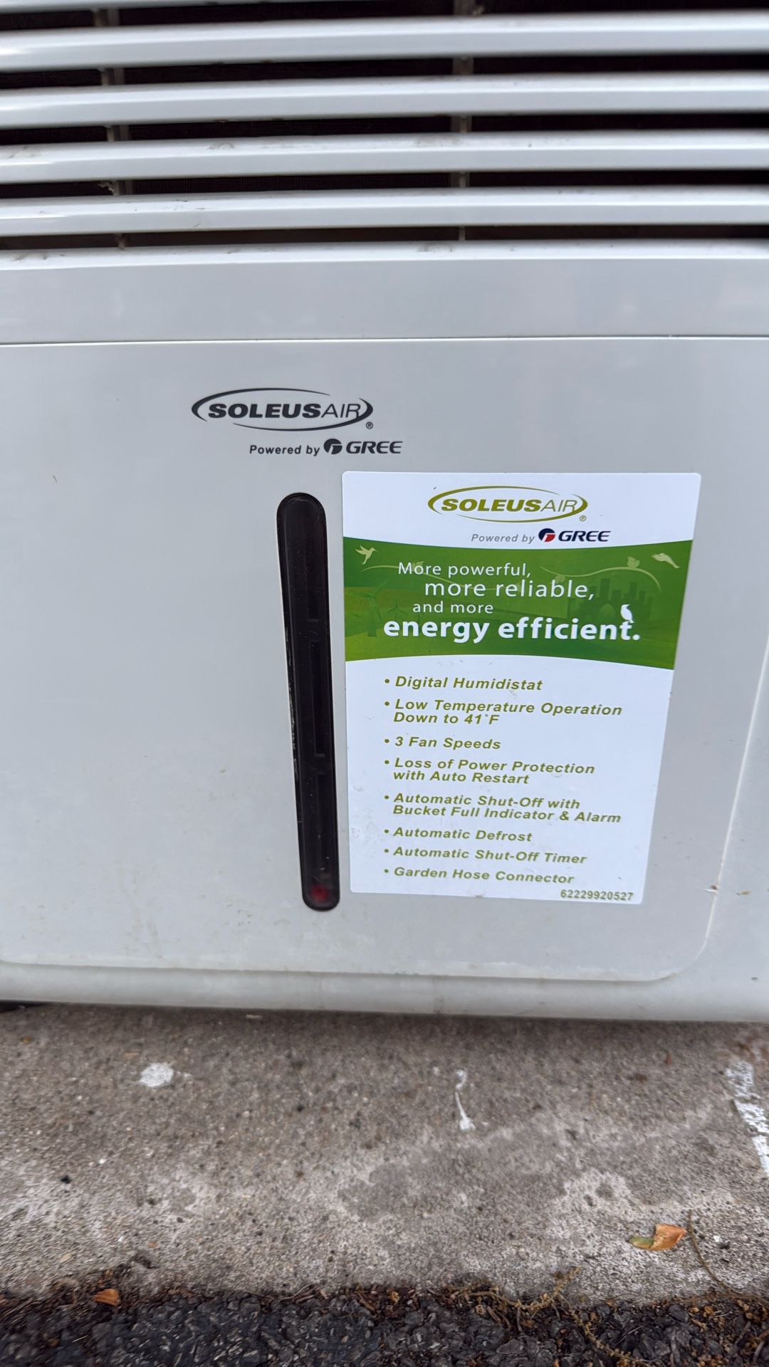 Soleus Dehumidifier