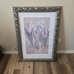 Large Art. Flowers/ Iris