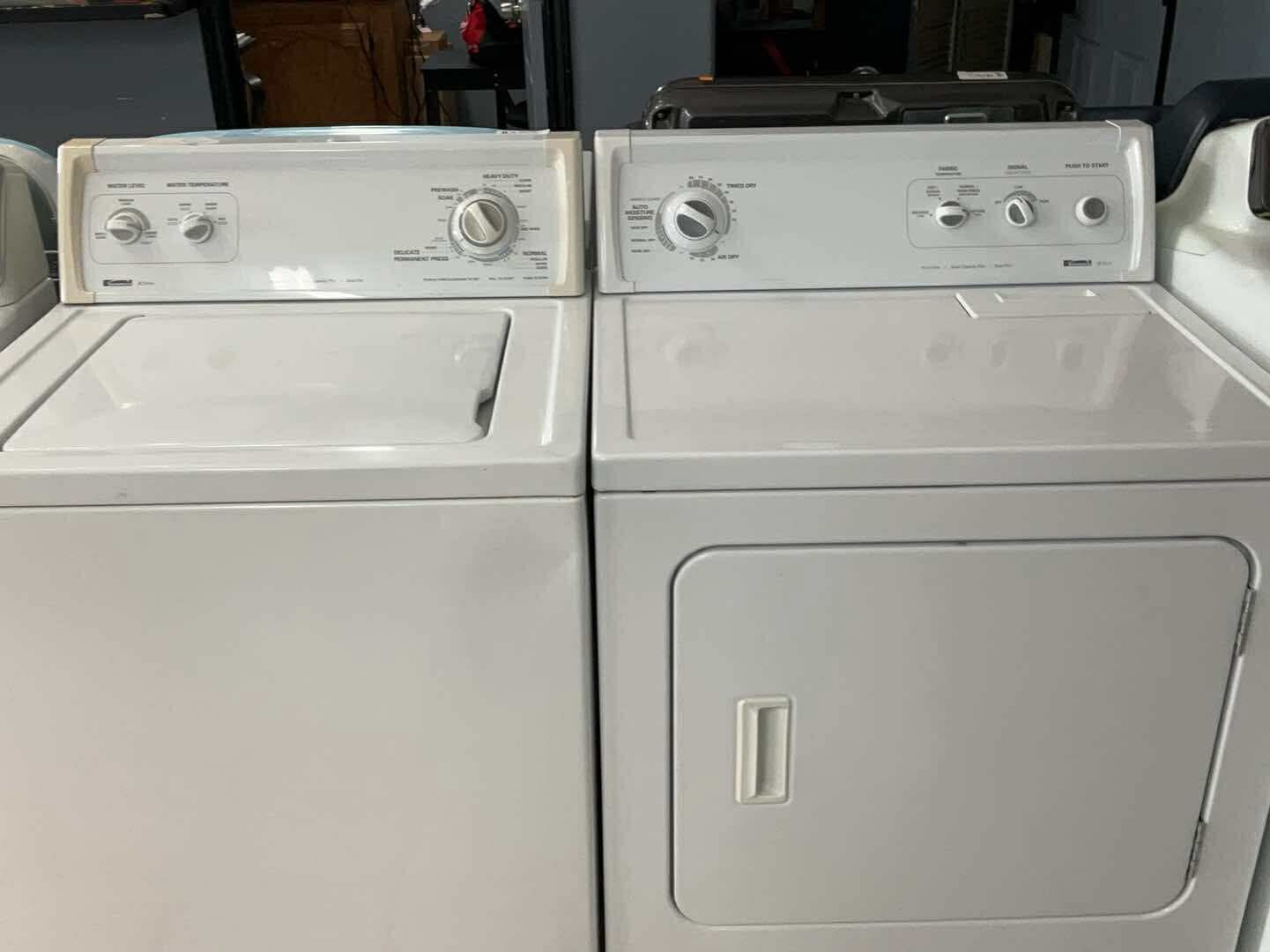 Kenmore Washer And Dyer Set + Warranty