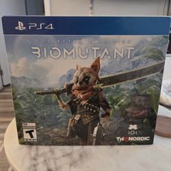 Biomutant Ps4 Collector's Edition