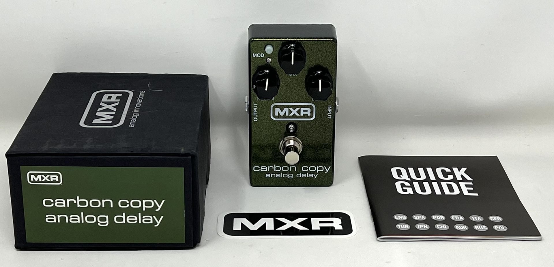 Dunlop MXR M169 Carbon Copy Analog Delay Effect Pedal
