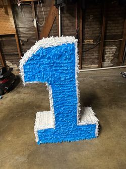 Number 1 piñata