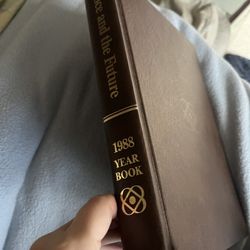 Heavy hard cover book, Science and the Future 1988 year book