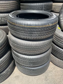 Bridgestone  245/55R19 Set of four used $300