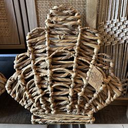 Handwoven Rattan Decor