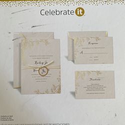 Wedding Invitation Kit 30 Set