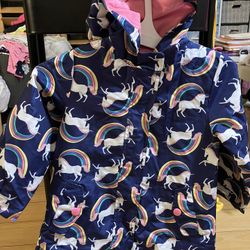 Rainbow Unicorn Raincoat