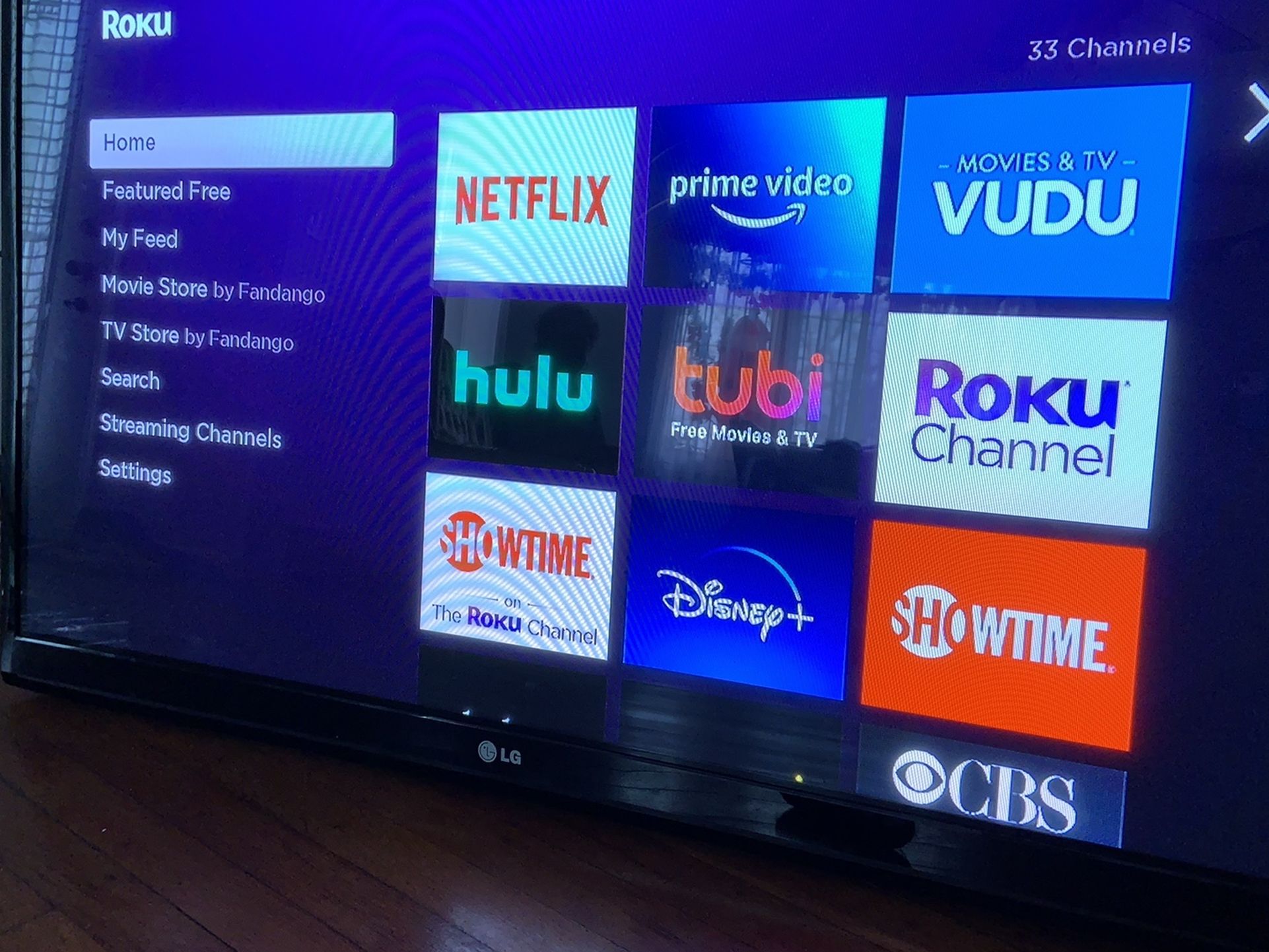 LG (52 Inch) Roku tv Included!
