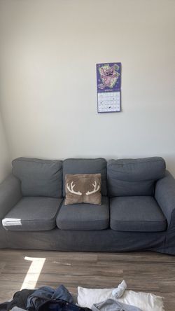 Gray 3 Seat Sofa 99$