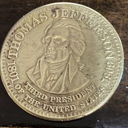 Gold Thomas Jefferson Commemorative  Coin