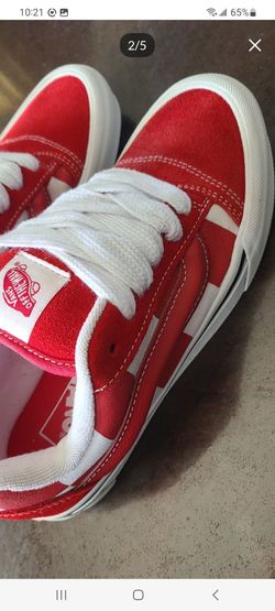 Vans Red checker