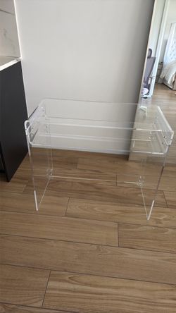 Acrylic desk