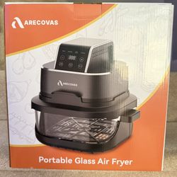Arecovas Glass Air Fryer