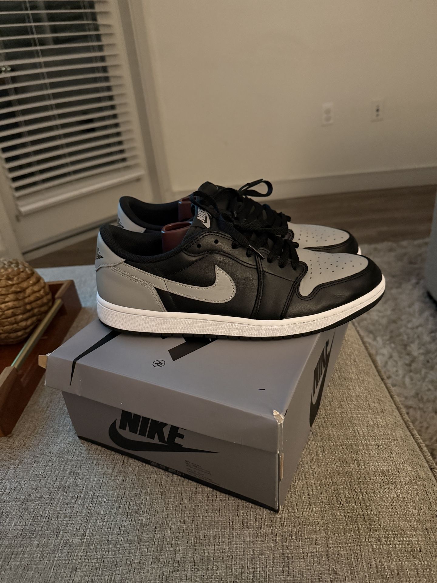 Jordan 1 Low Shadow Of Size 12 Used