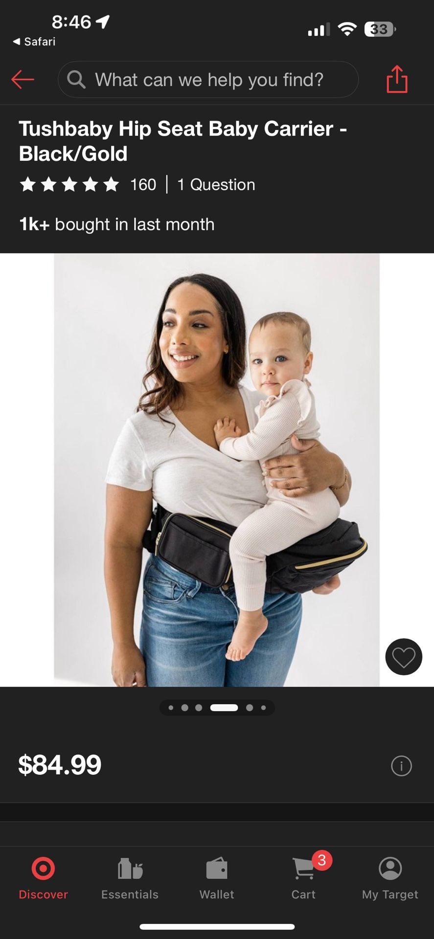 Tush Baby Baby Carrier Waist