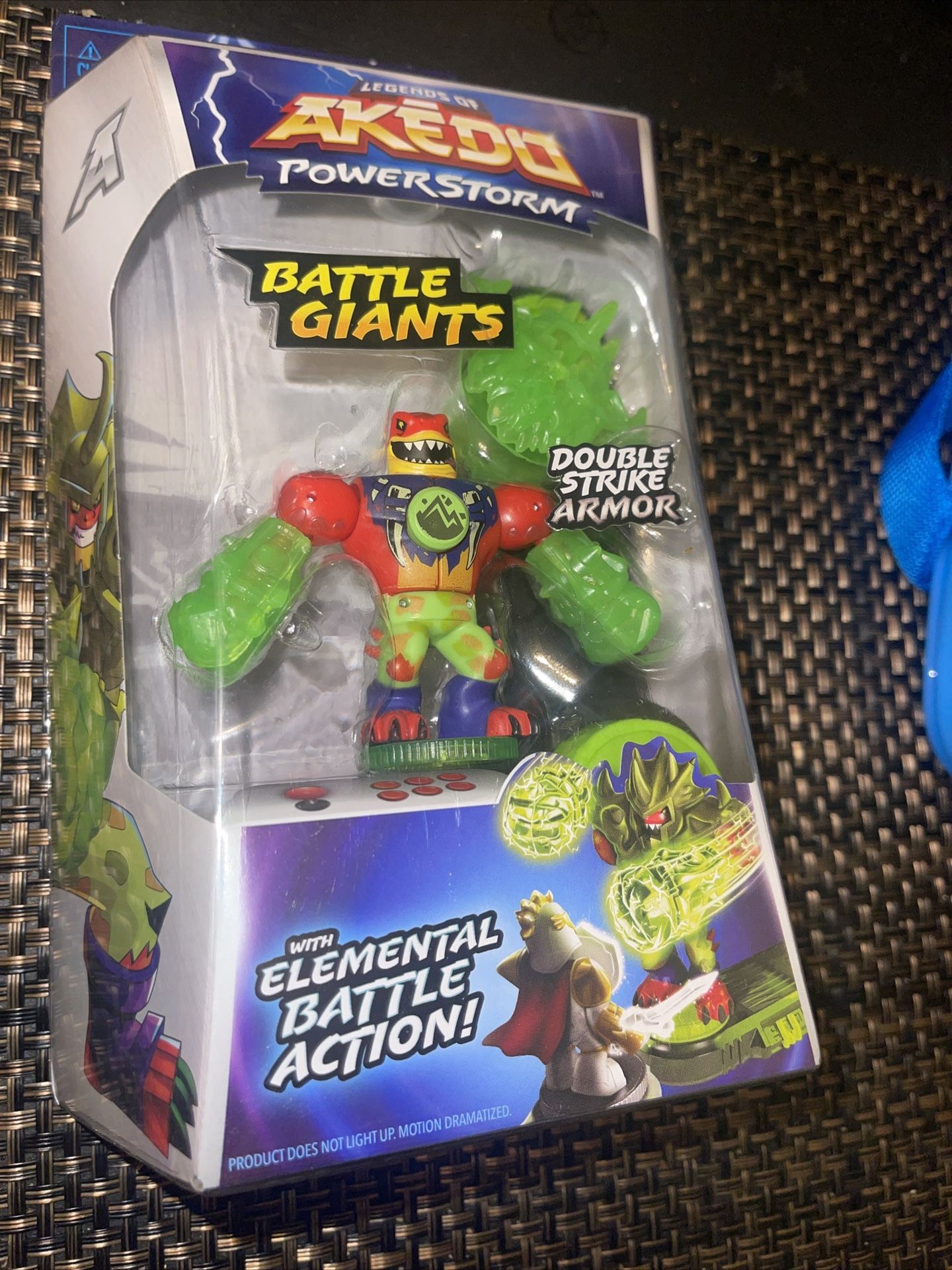 Legends of Akedo Powerstorm Battle Giants TREMOR FIST TAILWHIP Figure