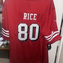 Jerry Rice San Francisco 49ers jersey size 2xl