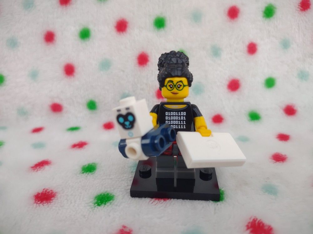 Lego Programmer Computer Coder Robot Dog
