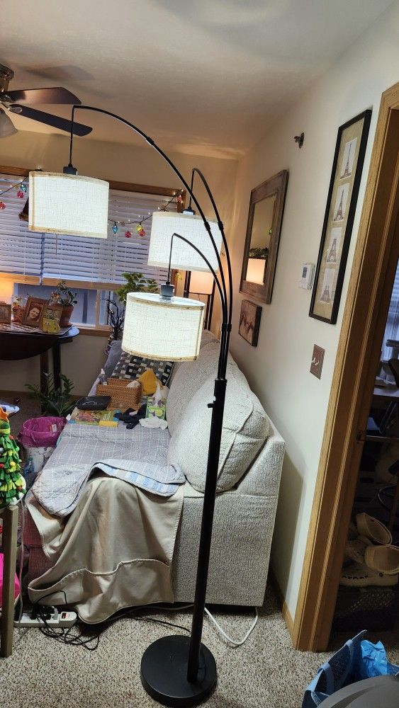 3 Tiered LAMP 6 Feet Tall