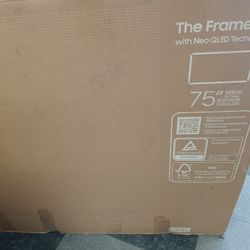 SAMSUNG 75"INCH QLED 4K THE FRAME TV LS03FAD PRO 