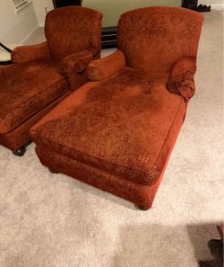 Ethan Allen Oxford Chaises