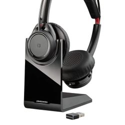 Plantronics - Stereo Bluetooth Headset with Active Noise Cancelling Headphones and Noise Blocking Microphone.