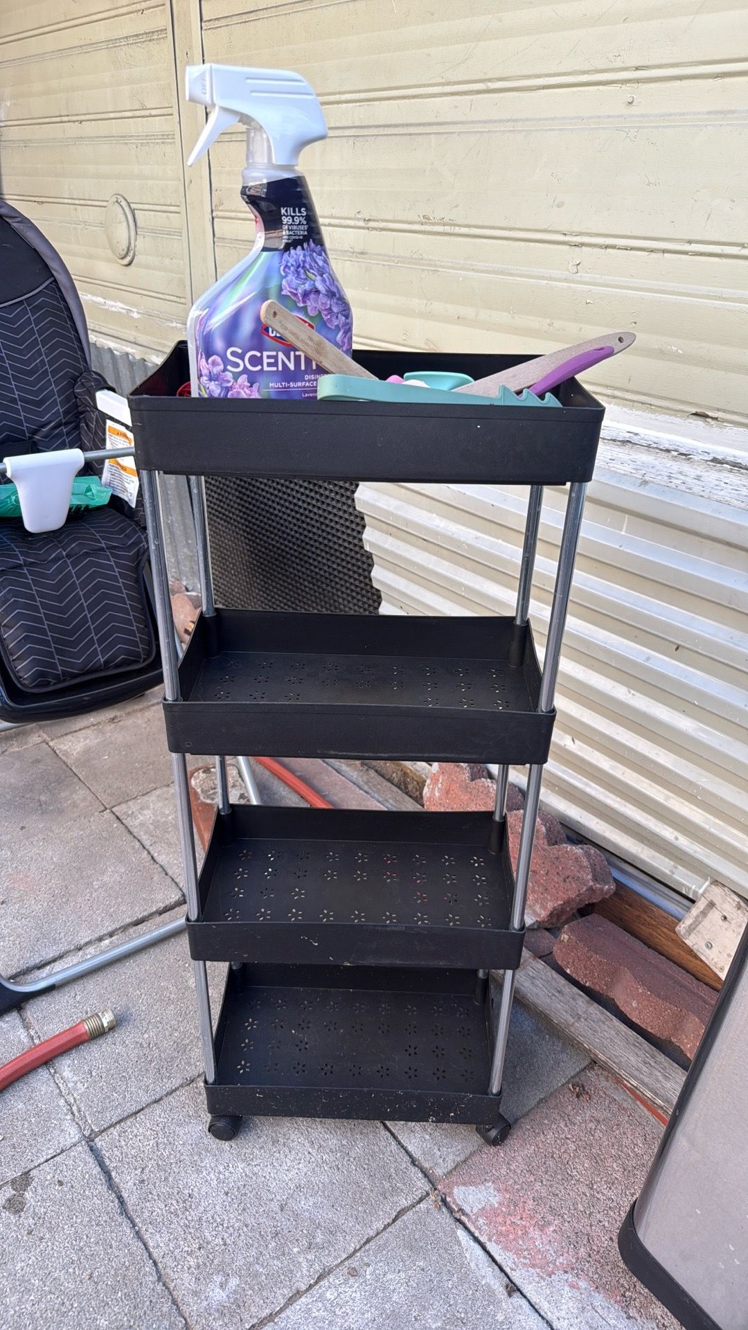 Cart with wheels