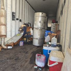 Diesel Fuel Tanks  Off A Volvo Trator