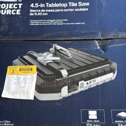 Tile saw Brand New