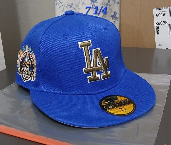Size 7 1/4 Los Angeles Dodgers New Era 59fifty Fitted Hat. Brand New Cap 