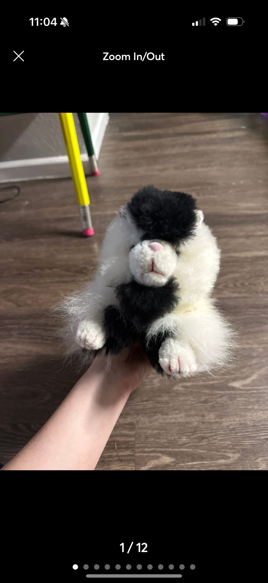 alpaca cat plushy
