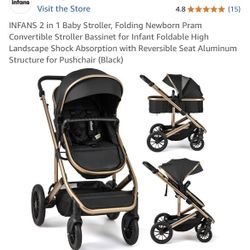 Infans 2 In 1 Baby Stroller 