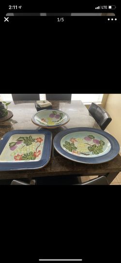 3 plates