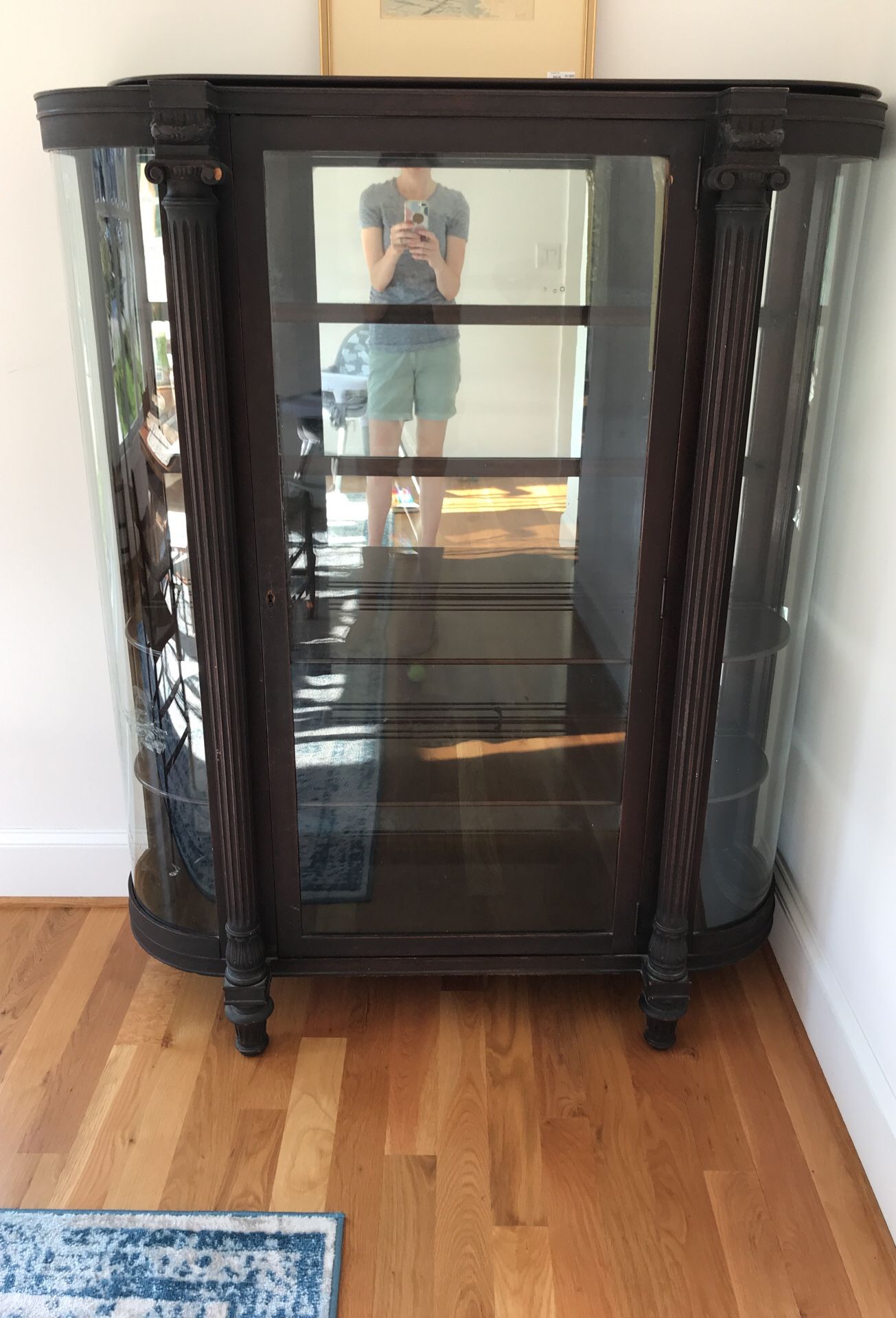 Antique breakfront/ China cabinet
